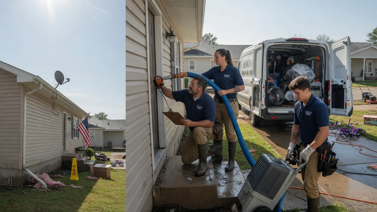 Ceiling Water Damage Restoration in Avon, OH near me