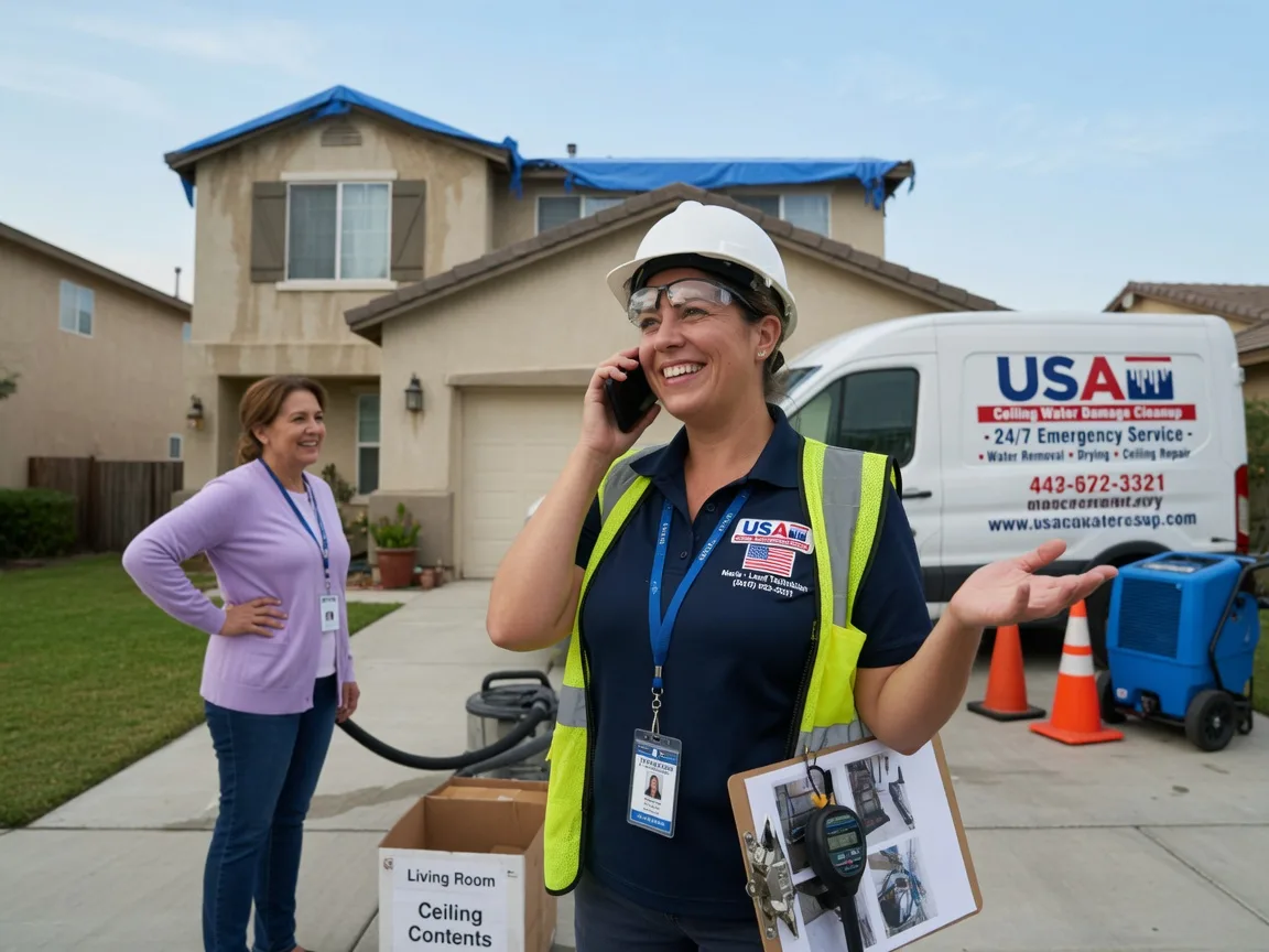 Ceiling Water Damage Restoration Avon, OH FAQs